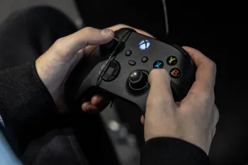 Controle de Xbox usado em jogos da plataforma