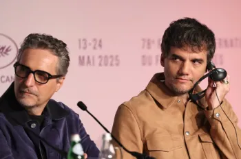 Kleber Mendon�a Filho e Wagner Moura