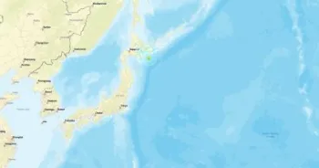 Tremor atinge Hokkaido, segunda maior ilha do arquip�lago japon�s� Reprodu��o/USGS.GOV