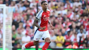 Gabriel Magalh�es, zagueiro do Arsenal� Foto: Stuart MacFarlane/Arsenal FC via Getty Images