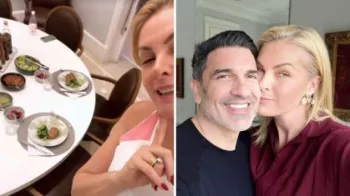 Ana Hickmann faz jantar especial para Edu Guedes� Instagram/Ana Hickmann