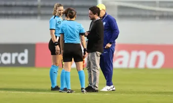 T�cnico Arthur Elias - sele��o brasileira feminina de futebol -  arbitragem - Copa Am�rica Feminina 2025 - Brasil 6 x 0 Bol�via - em 16/07/2025
