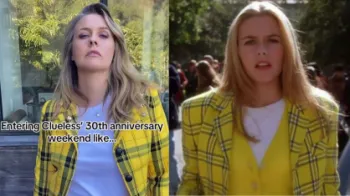 Alicia Silverstone recriou cena de 