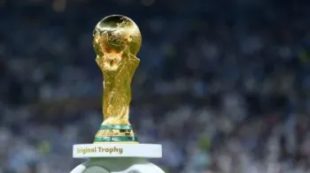 Trof�u da Copa do Mundo� Michael Regan/FIFA/Getty Images
