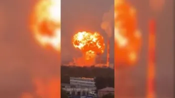 Instala��o de petr�leo explode na R�ssia ap�s ataque da Ucr�nia� Reprodu��o/Reuters