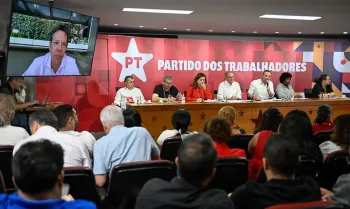 Bras�lia DF - 23/08/2025 Vice- presidente Geraldo Alckmin e o ministro Fernando Haddad refor�am import�ncia de garantir a soberania nacional e proteger a economia. Foto Divulga��o PT