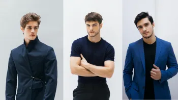 Participantes da primeira edi��o do Mister Brasil Universo