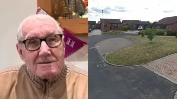 James Rownsley, de 89 anos, morreu em inc�ndio em casa Foto: Reprodu��o
