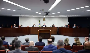 Bras�lia (DF), 11/09/2025 - Sess�o da Primeira Turma do Supremo Tribunal Federal (STF), que realiza o quinto dia de julgamento dos r�us do N�cleo 1 da trama golpista, formado pelo ex-presidente Jair Bolsonaro e mais sete aliados. Foto: Marcelo Camargo/Ag�ncia Brasil