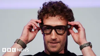 O chefe da Meta, Mark Zuckerberg, revelou os novos �culos inteligentes na quarta-feira