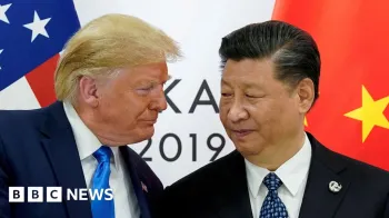 Trump e Xi se reuniram pessoalmente pela ltima vez em 2019