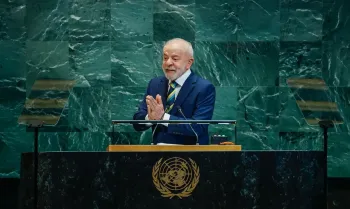 Nova York (NY), 23/09/2025 - Presidente da Rep�blica, Luiz In�cio Lula da Silva, durante a abertura do Debate Geral da 80.� Sess�o Ordin�ria da Assembleia Geral das Na��es Unidas. Foto: Ricardo Stuckert/PR