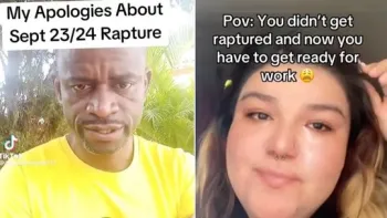 Usu�rios do TikTok decepcionados ap�s a 'volta de Jesus' n�o vingar Foto: Reprodu��o/TikTok