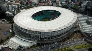 Arena Fonte Nova, em Salvador� Bruno Granja/Corinthians
