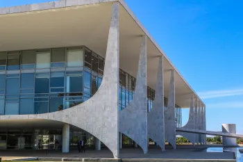 Fachada do Palcio do Planalto em Braslia