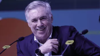 Carlo Ancelotti durante convoca��o da Sele��o Brasileira
