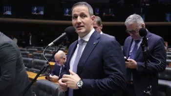 Guilherme Derrite, deputado federal e secret�rio licenciado de Seguran�a P�blica de S�o Paulo� Bruno Spada / C�mara dos Deputados