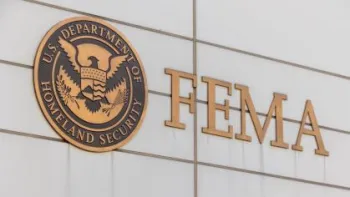 Sinaliza��o da Ag�ncia Federal de Gest�o de Emerg�ncias (FEMA) � vista do lado de fora da sede da ag�ncia em Washington, DC� Nathan Posner/Anadolu via Getty Images