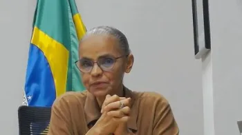 A ministra do Meio Ambiente e Mudan�a do Clima,�Marina Silva, em entrevista � CNN� CNN