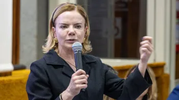 Gleisi Hoffmann, ministra-chefe da Secretaria de Rela��es Institucionais� Brito J�nior/SRI-PR