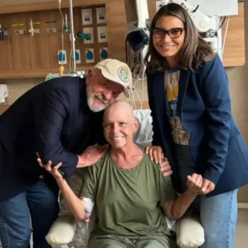 Lula e Janja visitaram Roseana Sarney no Hospital S�rio Liban�s, em S�o Paulo