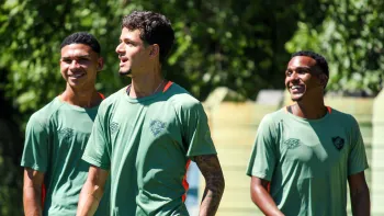 Treino do time sub-20 do Fluminense