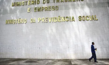 Bras�lia (DF), 10/04/2023 - Fachada do minist�rio do Trabalho e Emprego e do minist�rio da Previd�ncia Social.