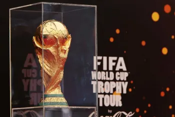 Ta�a da Copa do Mundo na Costa Rica