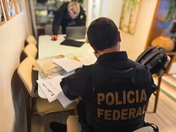 PF (Pol�cia Federal) faz buscas durante a segunda fase da opera��o Compliance Zero� Reprodu��o