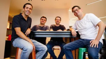 Guilherme Costa Lima, Gilberto Angelo, Gustavo Foz (CEO) e Gabriel Santos, s�cios da Culttivo