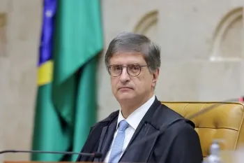 O procurador-geral da Rep�blica, Paulo Gonet, durante uma sess�o do STF Foto: Rosinei Coutinho/STF