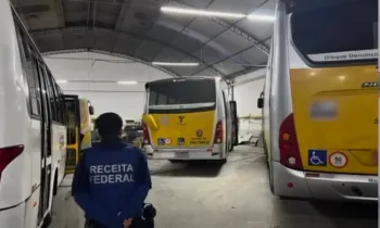 A empresa de �nibus UpBus � investigada por liga��o com a fac��o criminosa Primeiro Comando da Capital (PCC).