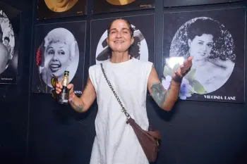 Separada de Nanda Costa, Lan Lahn faz primeira apari��o p�blica em baile de carnaval Foto: Wallace Mendon�a/Divulga��o