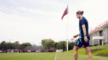Filipe Lu�s, t�cnico do Flamengo