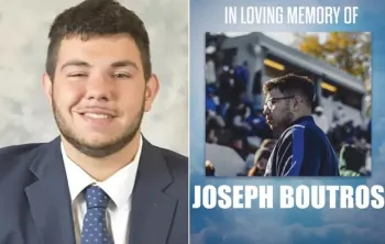 Joseph Boutros tinha 21 anos Foto: Reprodu��o