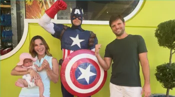 Jade Barbosa e a fam�lia na Disney� Instagarm/Jade Barbosa