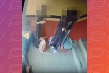 V�DEO: aluno vai para escola com arma de brinquedo em Cuiab�