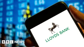 Usu�rios dos aplicativos do Lloyds Banking Group relataram o erro na quinta-feira