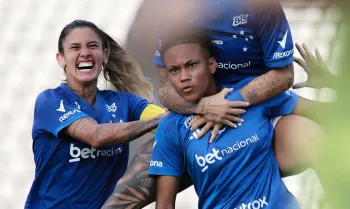 Belo Horizonte (MG), 14/03/2026 - Lance de jogo entre Atl�tico-MG e Cruzeiro v�lido pelo Campeonato Brasileiro de Futebol Feminino 2026. Foto: Gustavo Martins/Cruzeiro