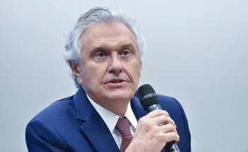 O governador de Goi�s, Ronaldo Caiado.