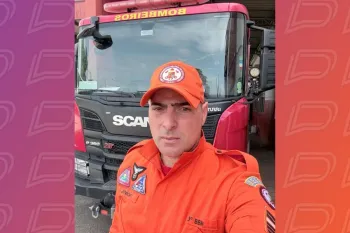 Bombeiro militar teve pris�o em flagrante convertida em preventiva ap�s atirar contra casa em MT. Foto: Reprodu��o