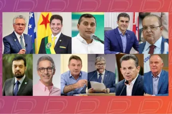 Onze governadores deixaram os mandatos para disputar outros cargos nas elei��es. – Foto: Reprodu��o