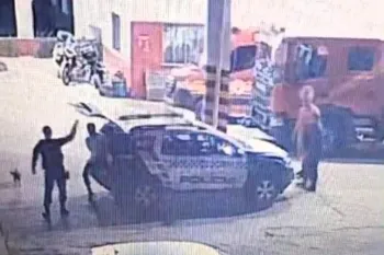 Homem � preso por invadir bombeiros em Sinop. – Foto: CBMMT