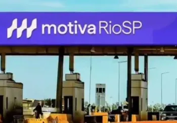 Logo da Motiva em ped�gio