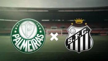 Palmeiras x Santos Foto: Editoria de Arte