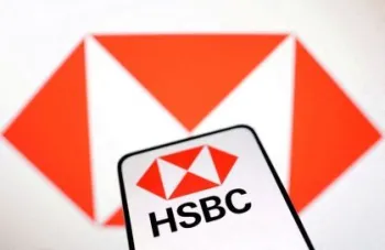 Ilustra��o mostra logotipo do Banco HSBC Logotipo do HSBC Bank � visto nesta ilustra��o tirada em 12 de mar�o de 2023REUTERS/Dado Ruvic