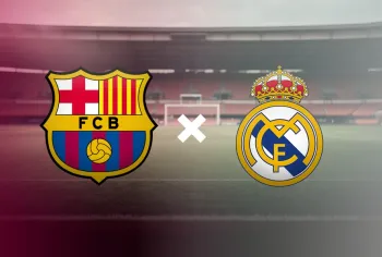 Barcelona x Real Madrid Foto: Editoria de Arte