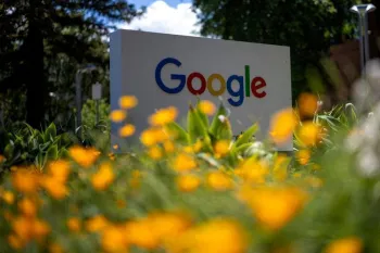 Instala��o de pesquisa do Google. REUTERS/Carlos Barria