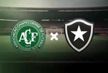 Chapecoense x Botafogo Foto: Editoria de Arte