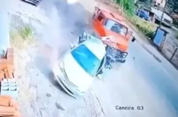 Caminh�o desgovernado arrasta carros e mata quatro pessoas no Rio